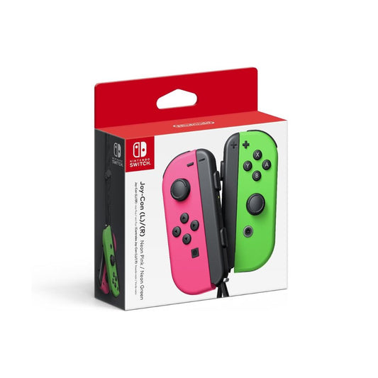 Manette Switch – Joy-Con rose néon / vert néon