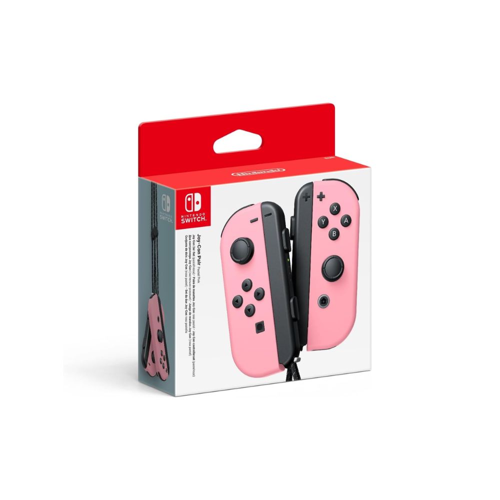 Manette switch - Joy con rose pastel