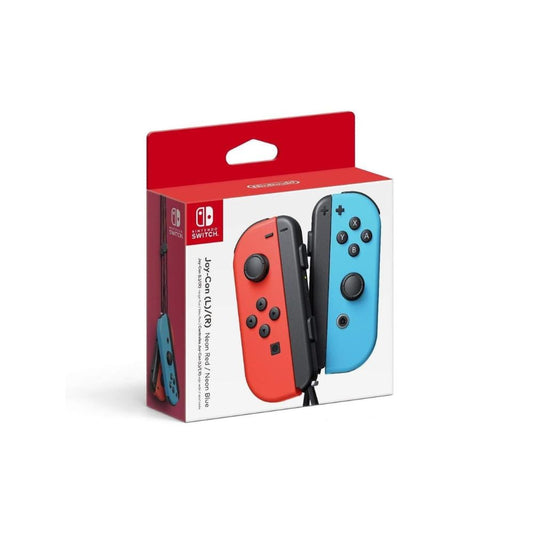 Manette switch - Joy con Rouge fluo/Bleu fluo